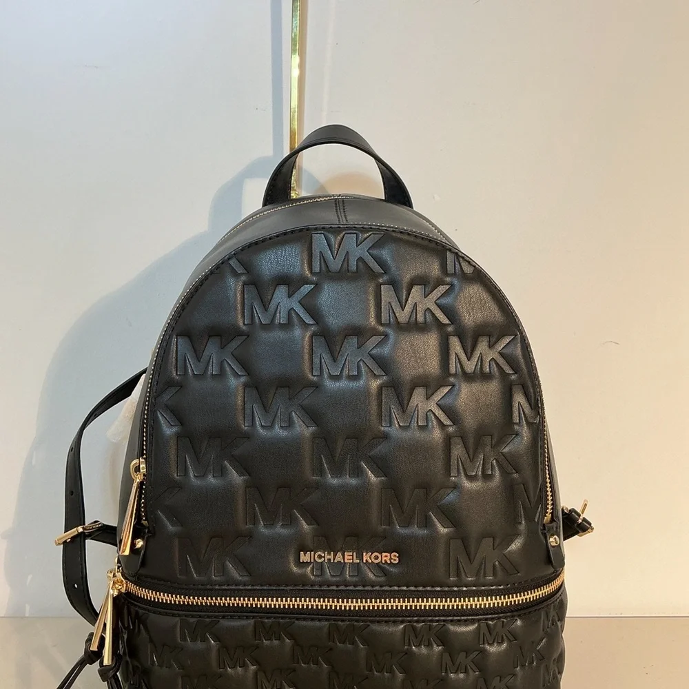 Michael Kors Black Backpack - Picture 5 of 6